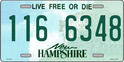 NH license plate 1166348