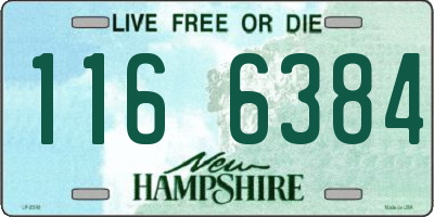 NH license plate 1166384