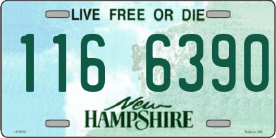 NH license plate 1166390