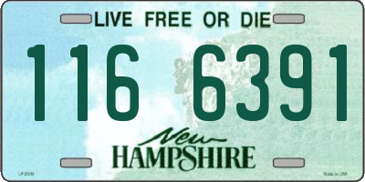 NH license plate 1166391