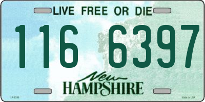 NH license plate 1166397