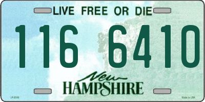 NH license plate 1166410
