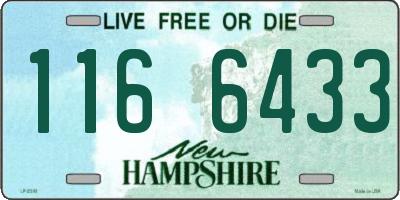 NH license plate 1166433