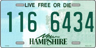NH license plate 1166434