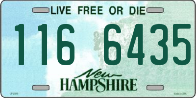 NH license plate 1166435