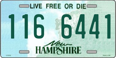 NH license plate 1166441