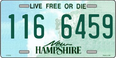 NH license plate 1166459