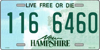 NH license plate 1166460