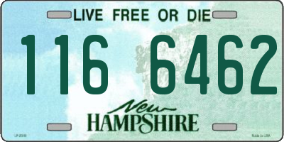 NH license plate 1166462