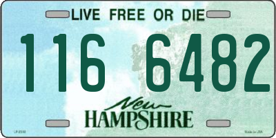 NH license plate 1166482