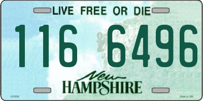 NH license plate 1166496