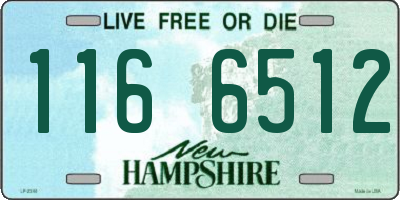 NH license plate 1166512