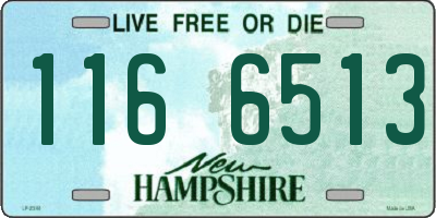 NH license plate 1166513