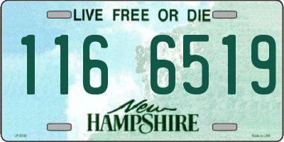 NH license plate 1166519