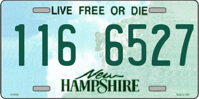 NH license plate 1166527