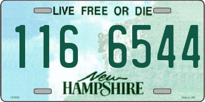 NH license plate 1166544