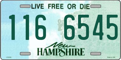 NH license plate 1166545
