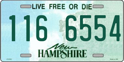 NH license plate 1166554