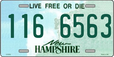NH license plate 1166563