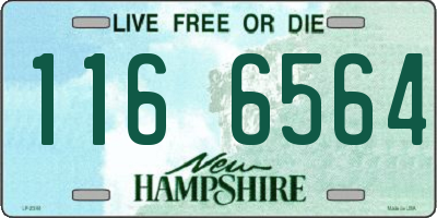 NH license plate 1166564