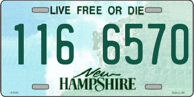 NH license plate 1166570