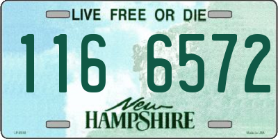NH license plate 1166572