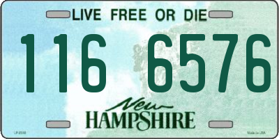 NH license plate 1166576
