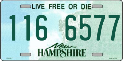 NH license plate 1166577
