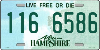 NH license plate 1166586