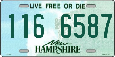 NH license plate 1166587