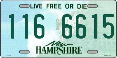 NH license plate 1166615