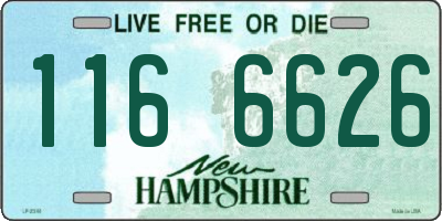 NH license plate 1166626