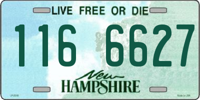NH license plate 1166627