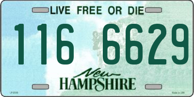 NH license plate 1166629