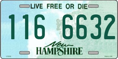 NH license plate 1166632