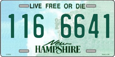 NH license plate 1166641