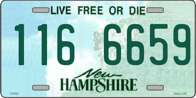 NH license plate 1166659