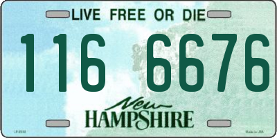 NH license plate 1166676