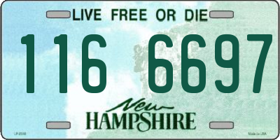 NH license plate 1166697