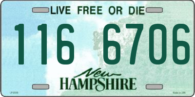 NH license plate 1166706