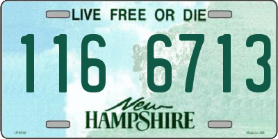 NH license plate 1166713
