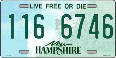 NH license plate 1166746