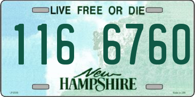 NH license plate 1166760
