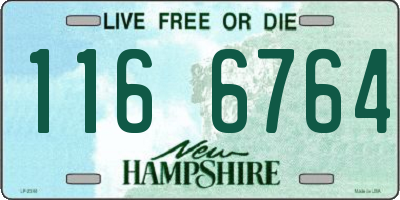 NH license plate 1166764