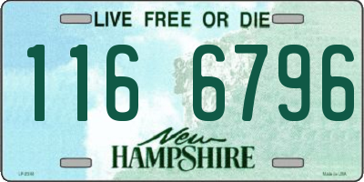NH license plate 1166796