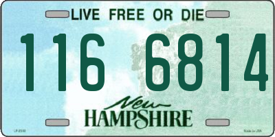 NH license plate 1166814