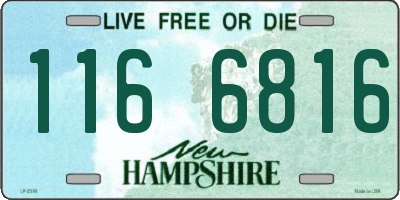 NH license plate 1166816