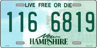 NH license plate 1166819