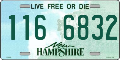 NH license plate 1166832