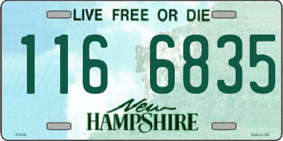 NH license plate 1166835